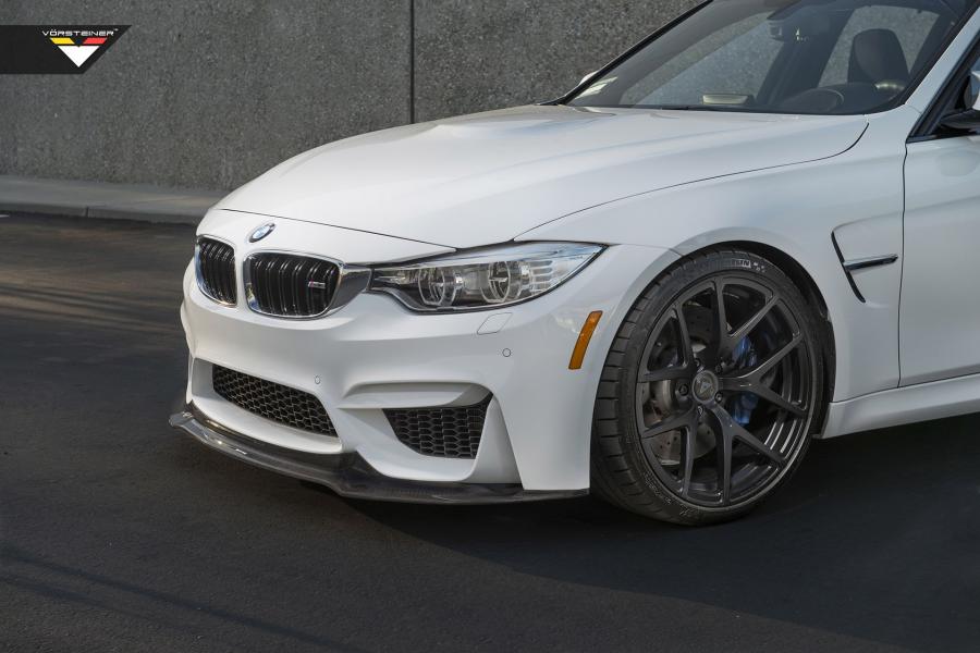  BMW M3 Snow White by Vorsteiner 2014 года  (фото 5 из 11)